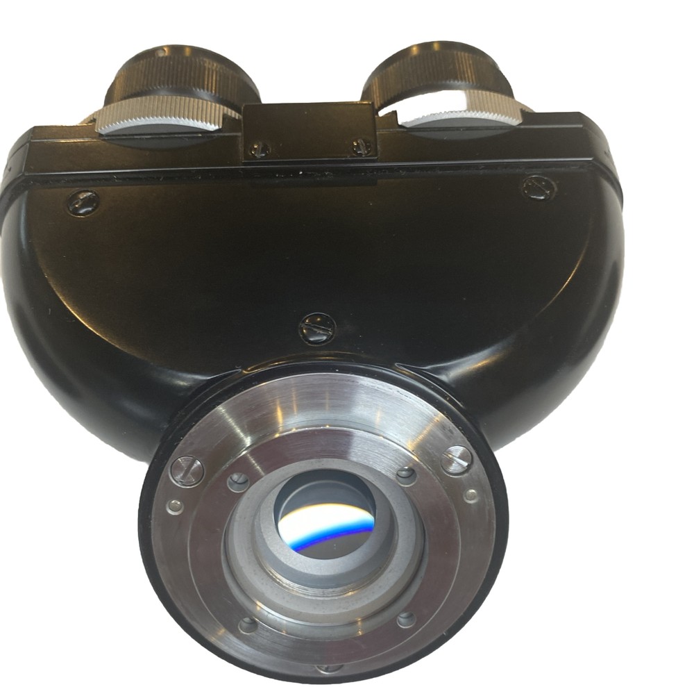 Carl Zeiss Microscope Binocular Head 4217808 Caps & Teaching Assembly