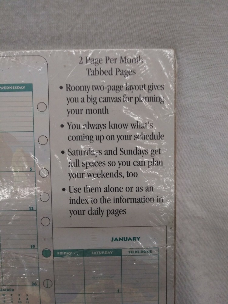 COASTLINERS TWO PAGE PER MONTH TABBED PAGES (JAN 2001-DEC 2001)