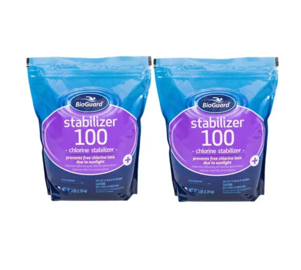 BioGuard Stabilizer 100 - 5lb Bag (2 Pack) - New Packaging