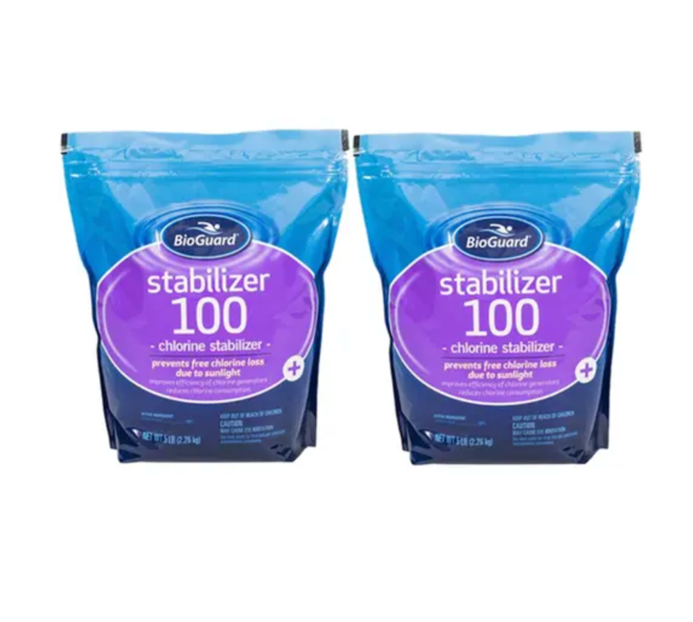 BioGuard Stabilizer 100 - 5lb Bag (2 Pack) - New Packaging