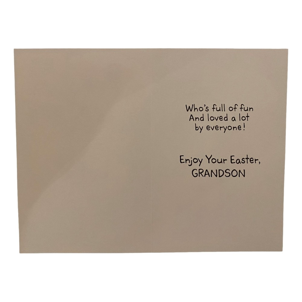 Happy Easter to a GRANDSON