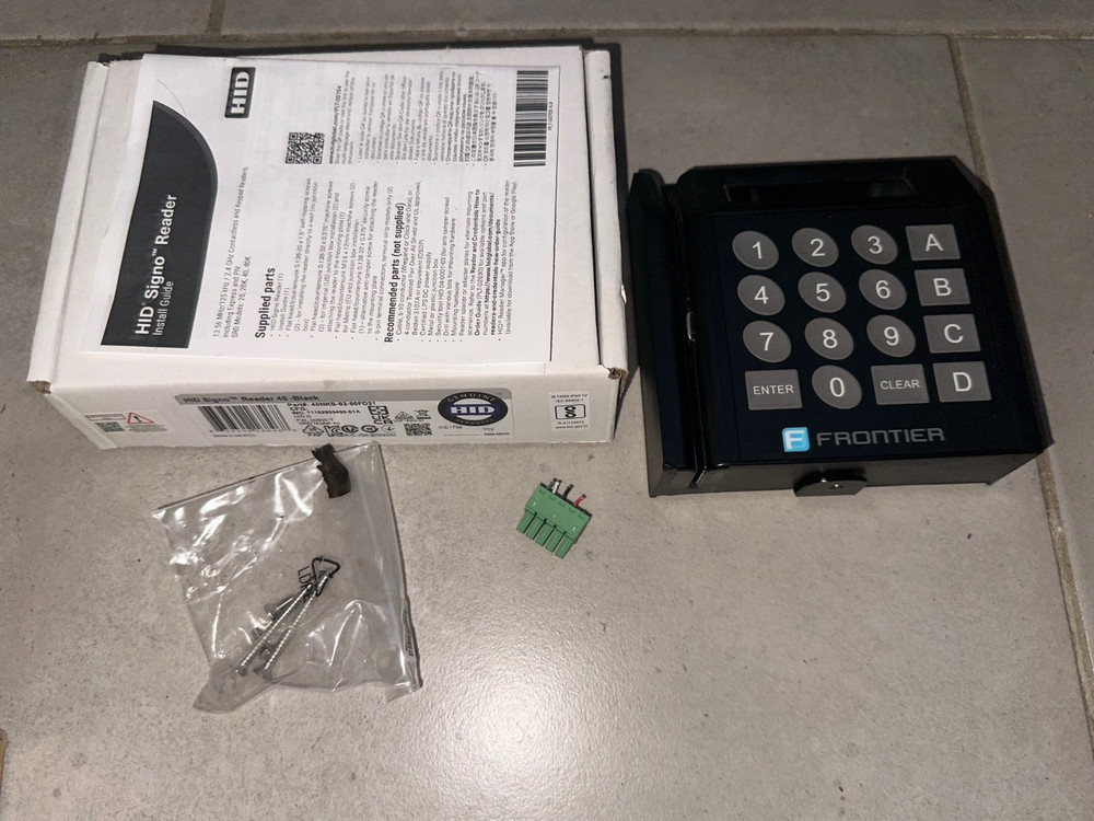 Frontier / Matrix Access Control Unit - Card Reader 01-12093E / 01-14901