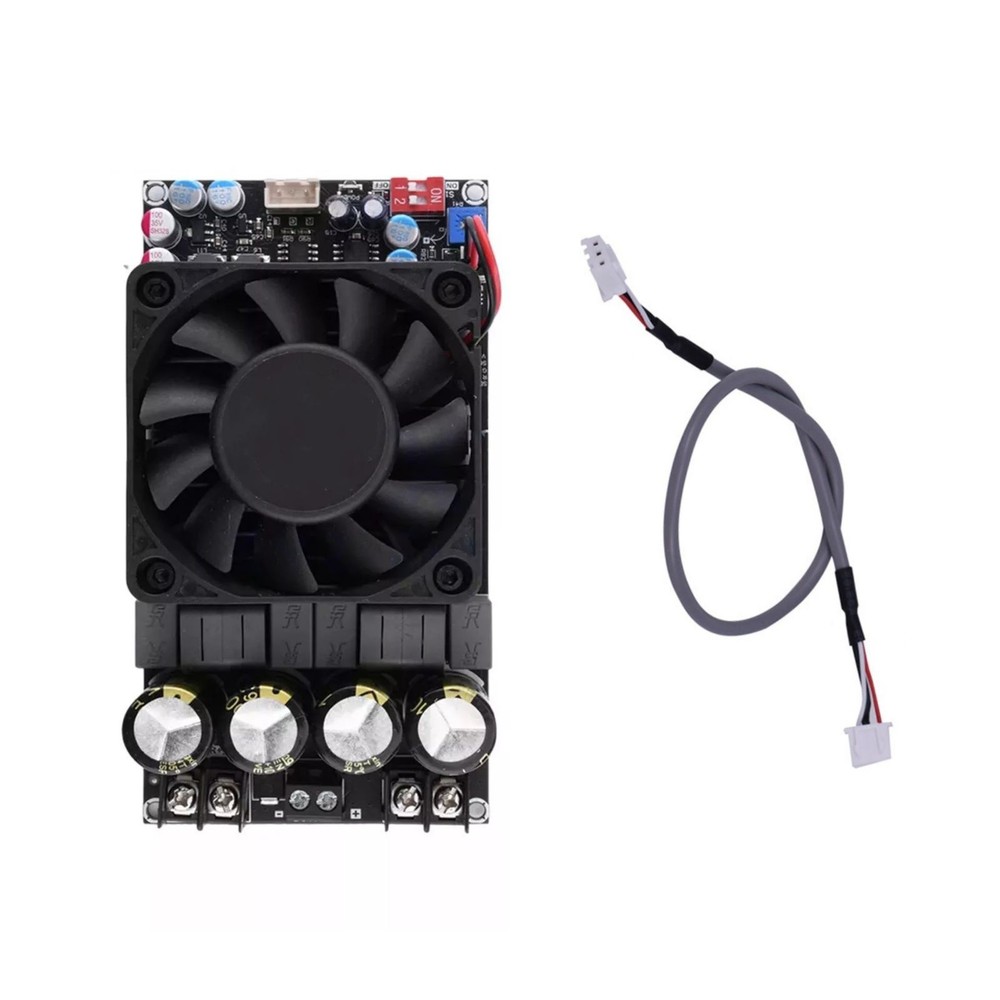 Amplifier Board Equipped with Temperature-controlled automatic air cooling