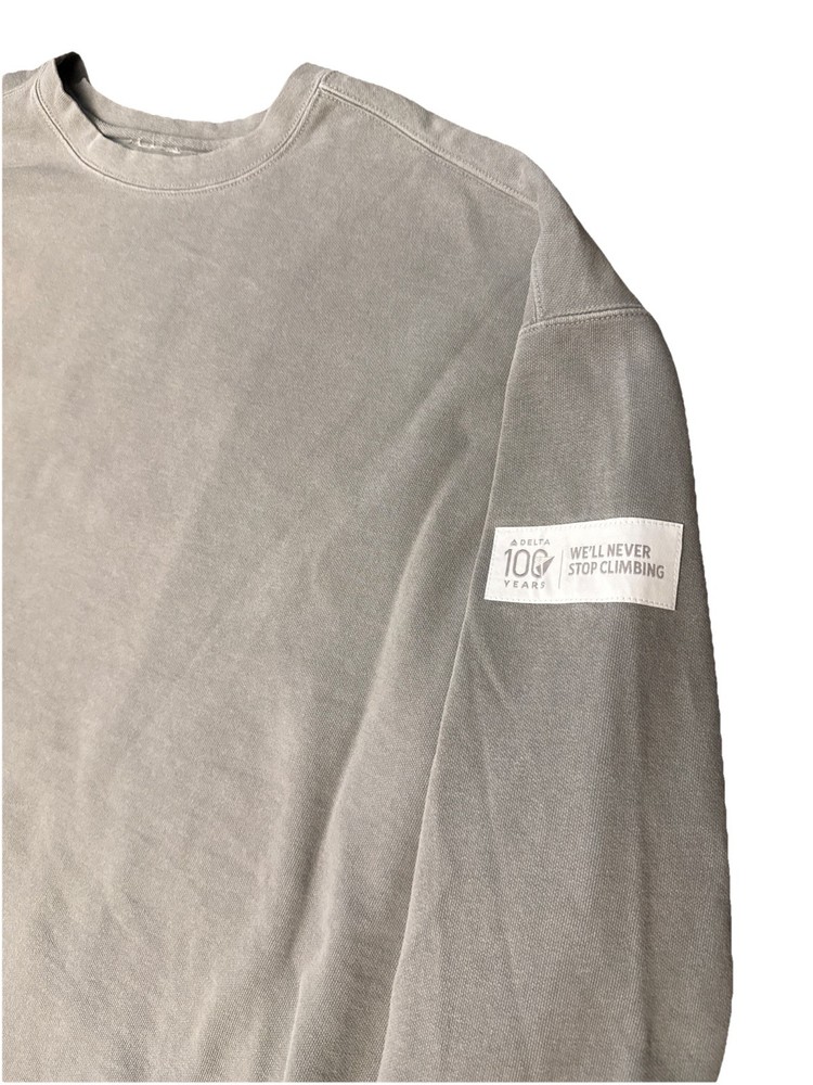 DELTA AIRLINES 100 YEARS Pullover Sweatshirt 3XL CES 2025 Limited Edition
