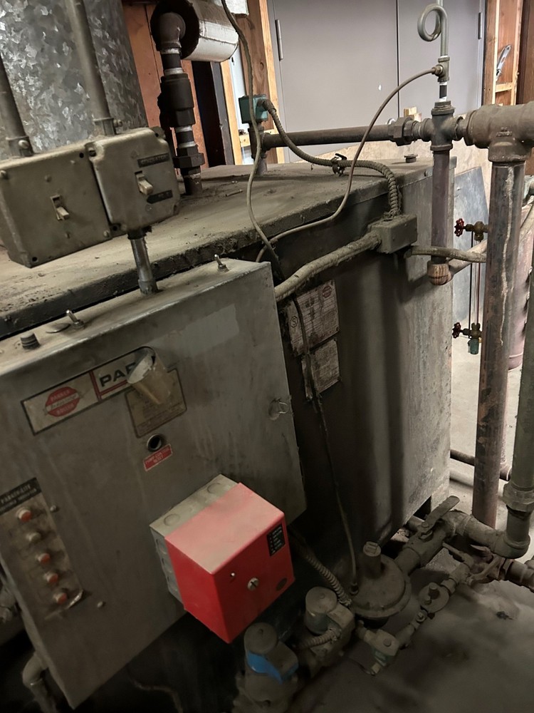 2 used boilers - 25hp Parker steam boiler