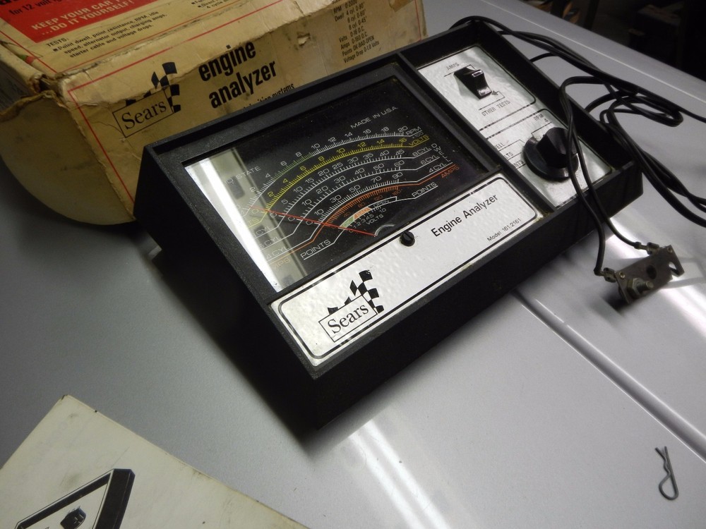 SEARS ENGINE ANALYZER 12 VOLT #28-2161
