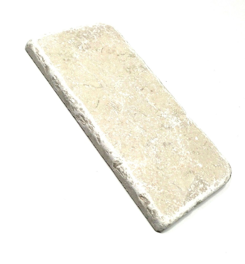 Beige 3x6 Aged Tumbled Marble Tile Floor and Wall Backsplash Bath Kitchen