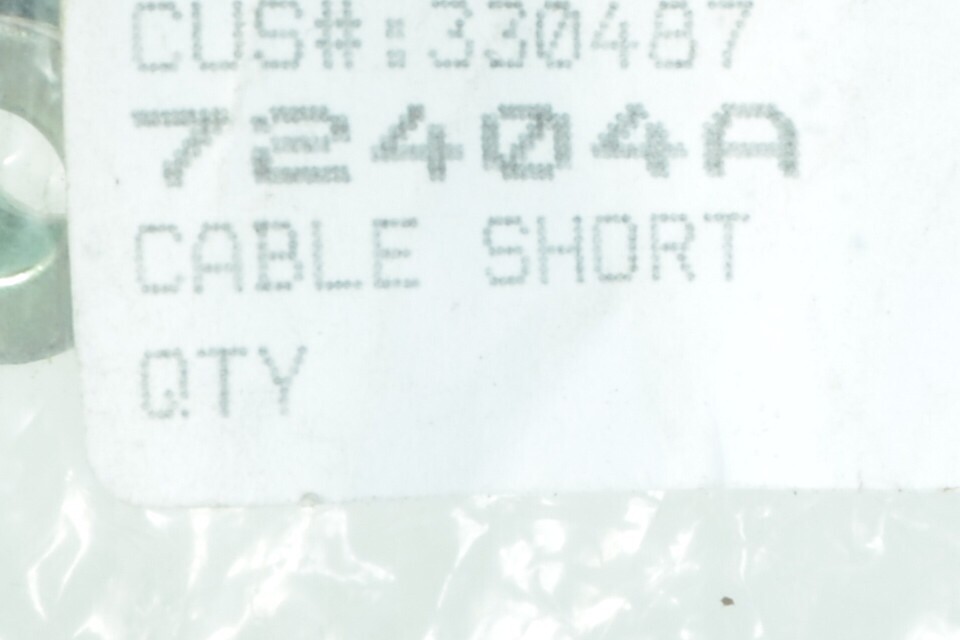 Tornado 72404A Cable Short Cascade Tool Head