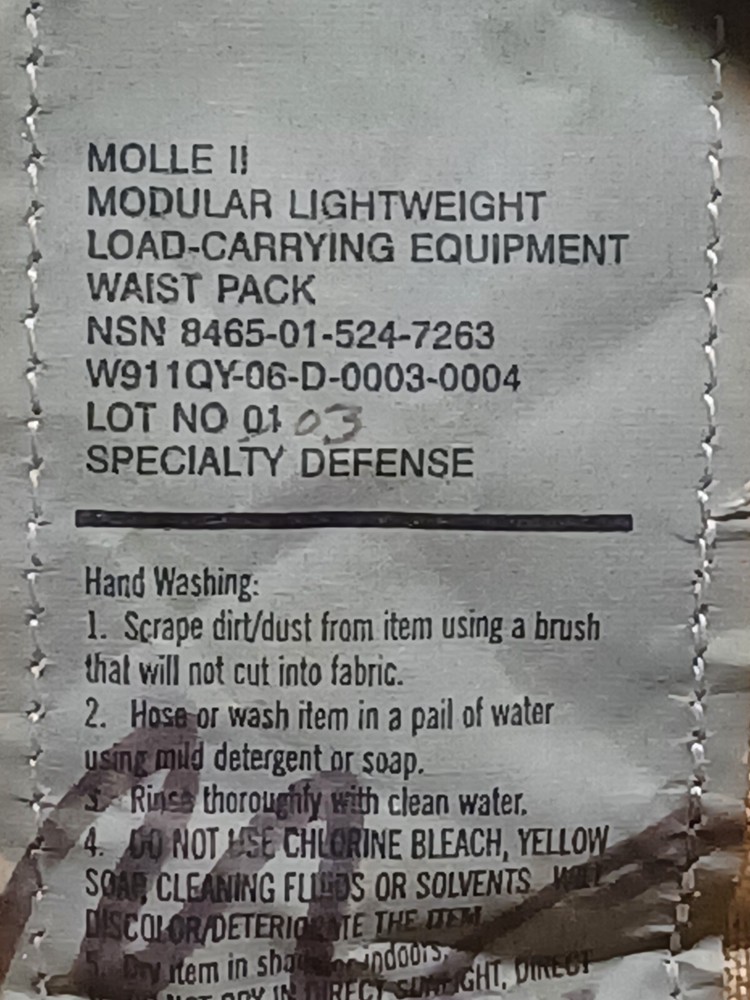 USGI ACU Waist Pack Excellent