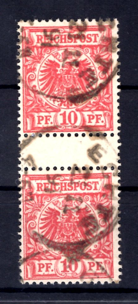 Dr-Krone/Eagle 47bZS As between Steg Postmarked BPP (L5130