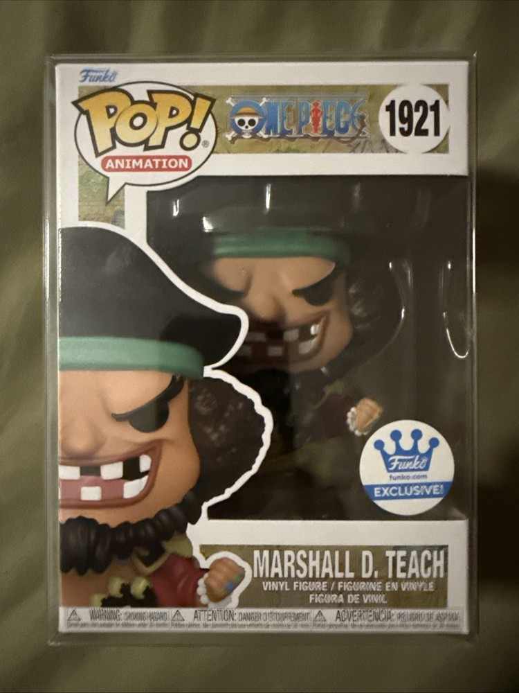 Funko Pop! Animation One Piece Marshall D. Teach #1921-Common-w/protector!
