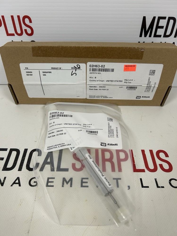 Abbott 02H63-02 Aspiration Needle