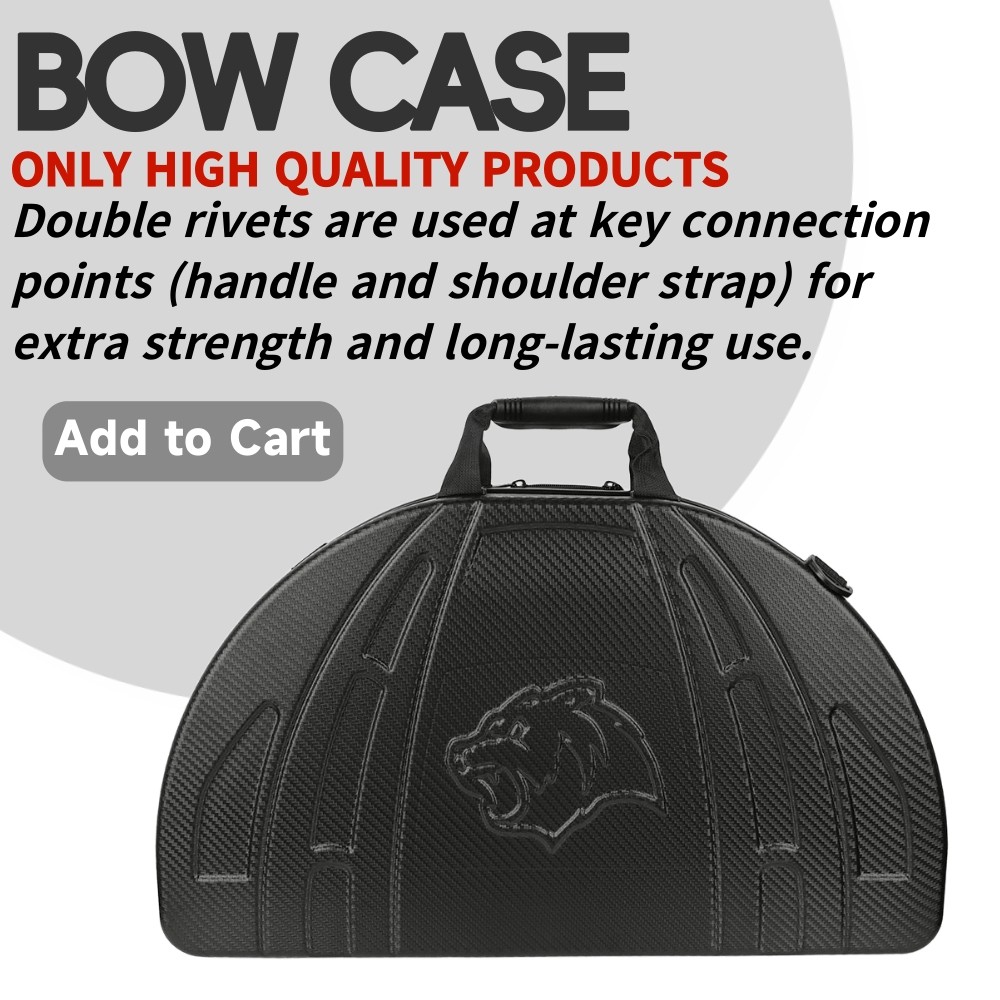 ABS Archery Compound Bow Case Backpack Handbag Outdoor Hunting Target Shooting