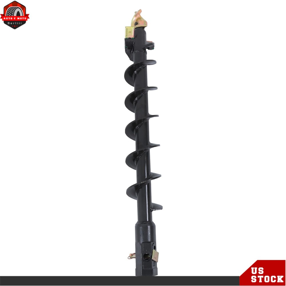 Hex Connect 6" x 48" Auger Bit for Post Hole Digger, 2"