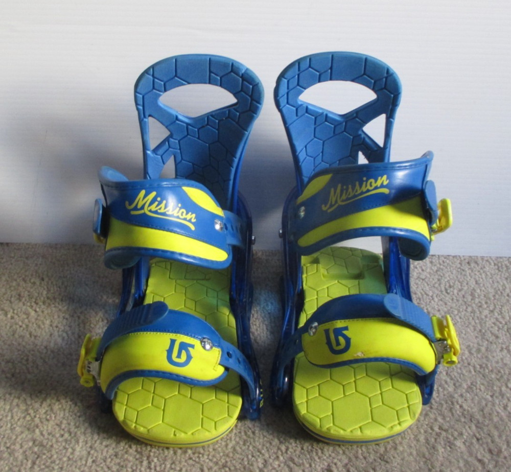 Burton Mission Re:Flex Snowboard Bindings Size Small