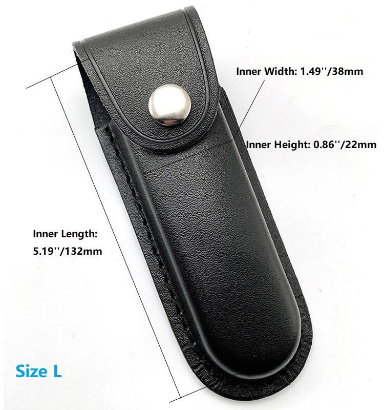 Multitool Sheath Leather Small Folding Knife Sheath Case Belt Loop Knife Pouch