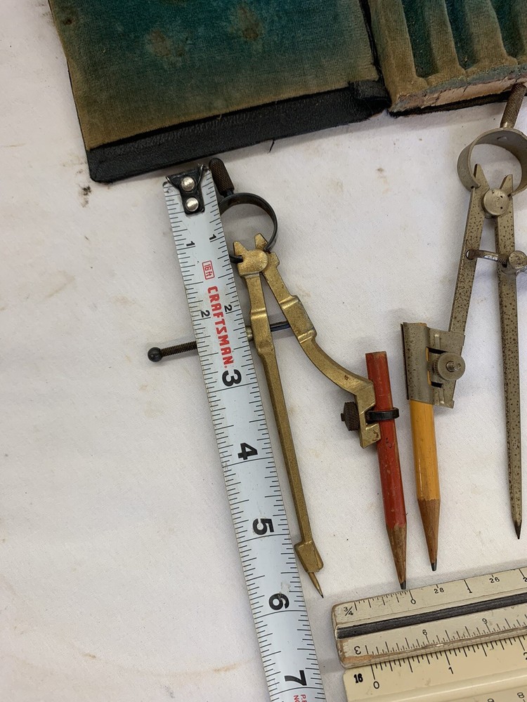 Vintage Drafting Tools ~ Engineering ~ Sears West Germany ~ AS FOUND ~ AS IS