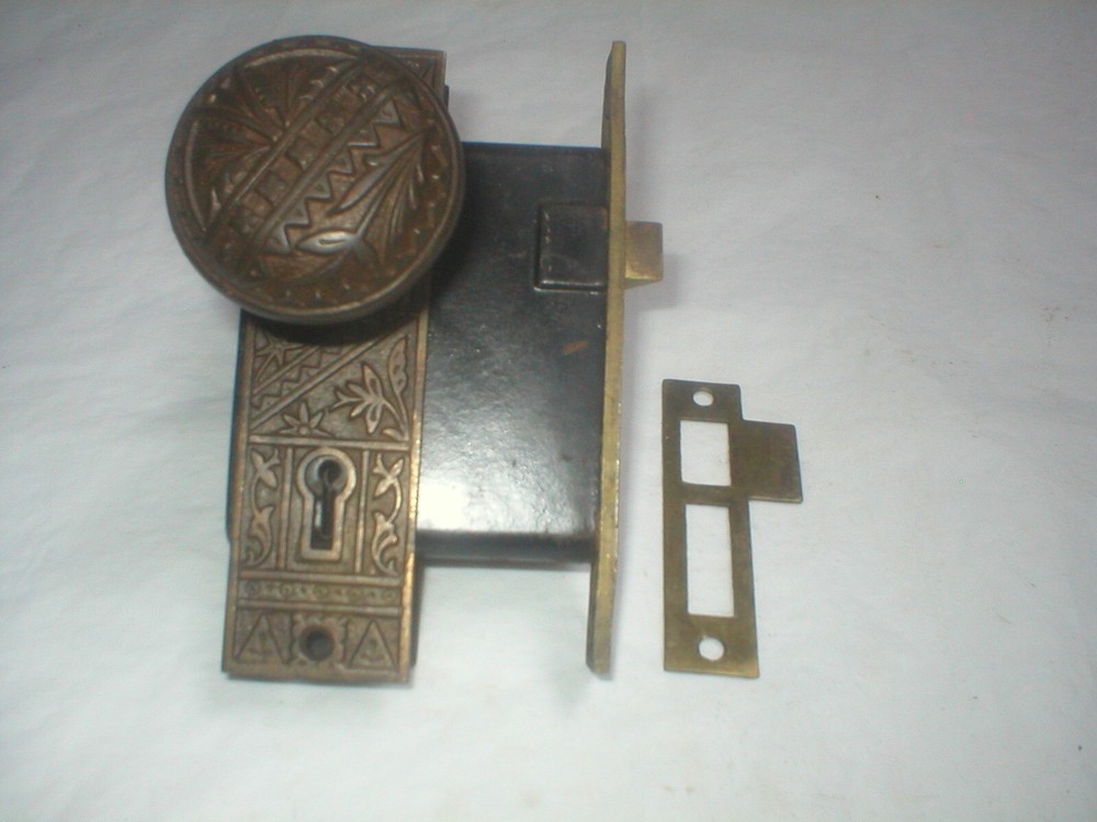 Antique Victorian Era Door Hardware