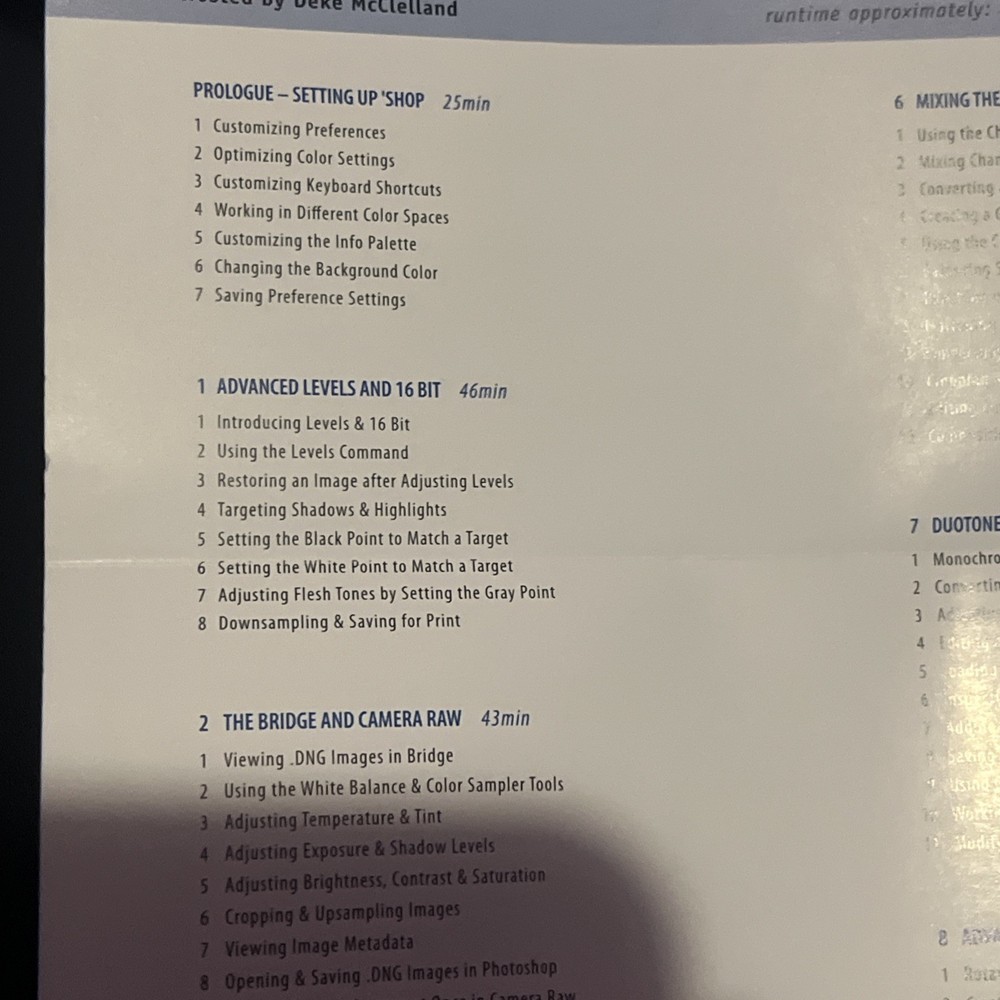 Total Training For Adobe Photoshop CS2 DVD ROM Deke Solutions Network