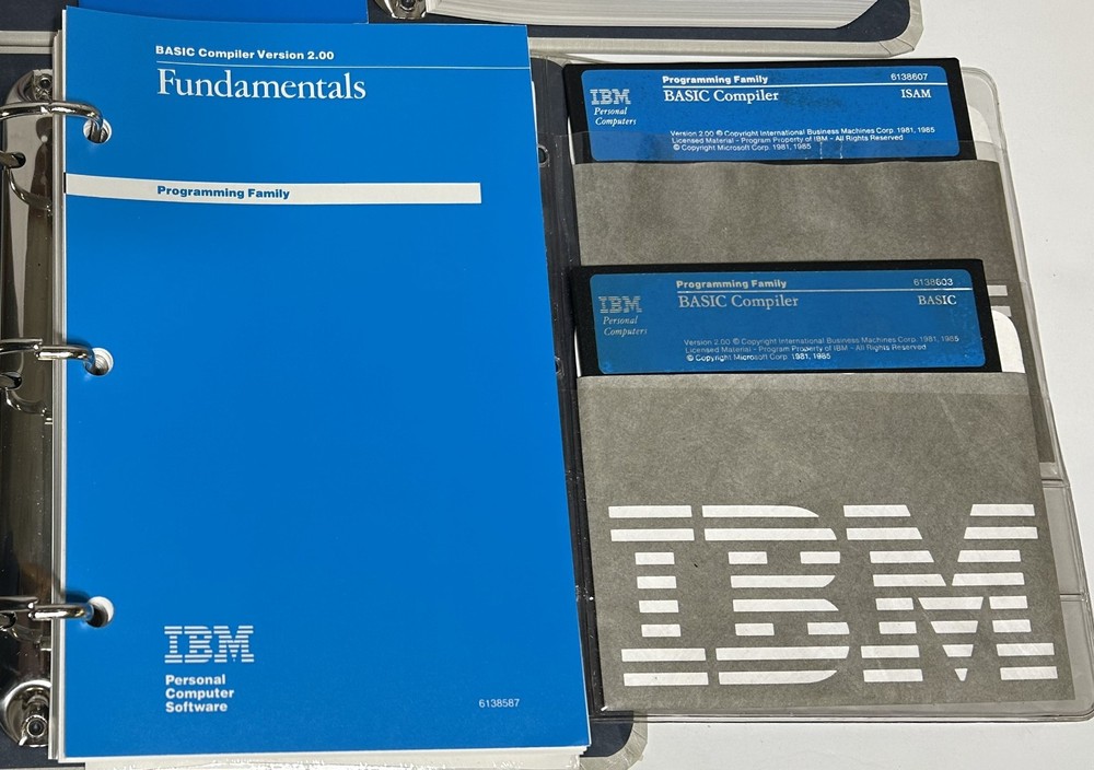 IBM Basic Compiler Vrs 2.0 Includes Software