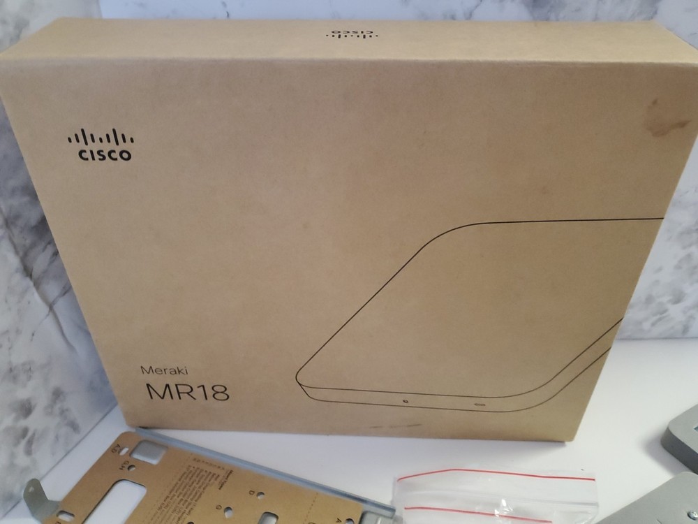 NEW (3) Cisco Meraki MR18 Access Point Mounting Bracket And Hardware Install Kit