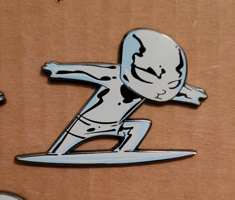 2019 SDCC Skottie Young Silver Surfer Pin