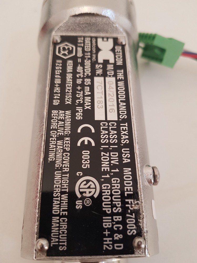 Detcon 967-525520-100A , FP-700 LEL Sensor Module FP-700S