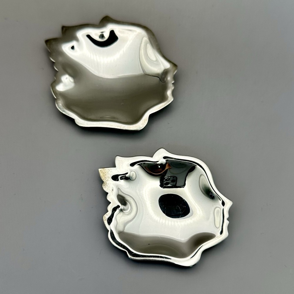 Gabrielle De Vecchi Sterling Silver Phoemina Profile Trinket Dish Ere Collection
