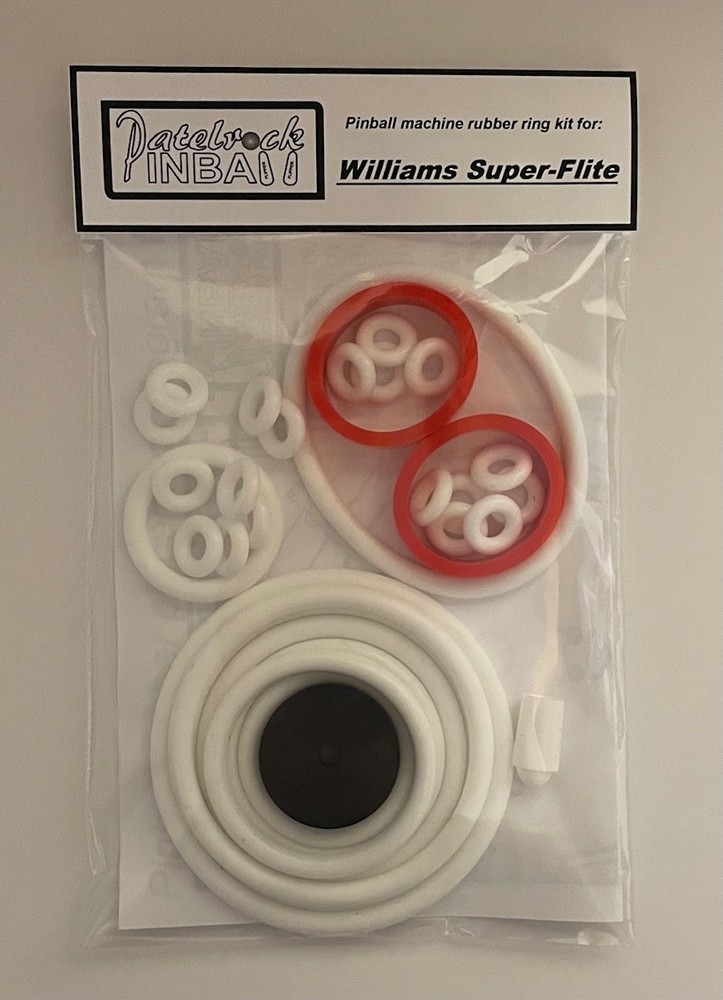 1974 Williams Super Flite Pinball Machine Rubber Ring Kit