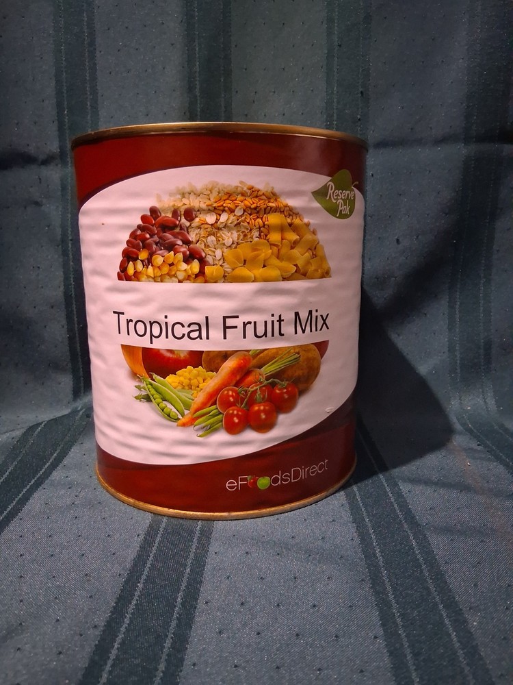 Reserve Pak Tropical Fruit Mix 2.75 lb Can WP656