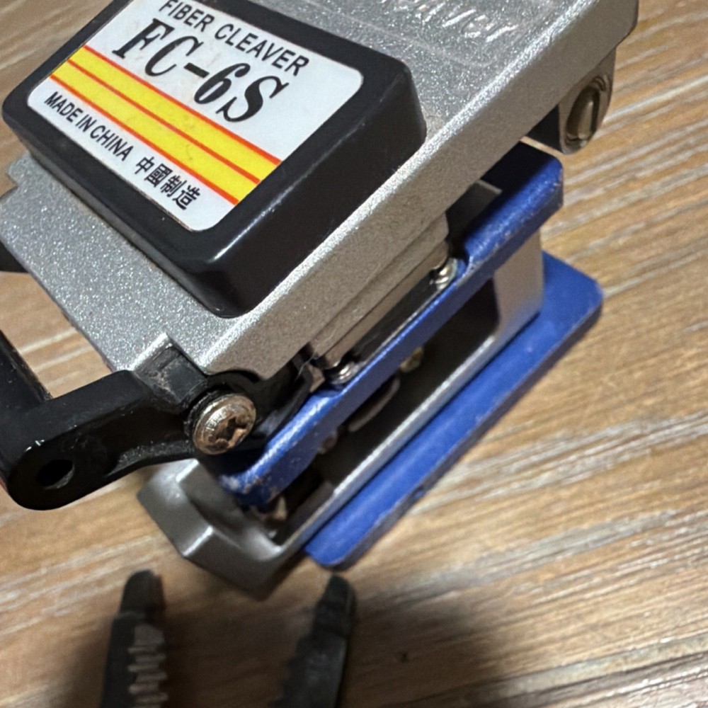 Fiber Cleaver FC-6S, Optical Multimeter, Wire Stripper Tool Set