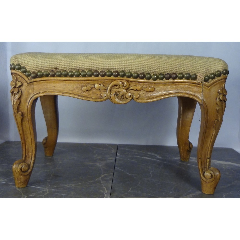 French Louis 15th Style Footstool