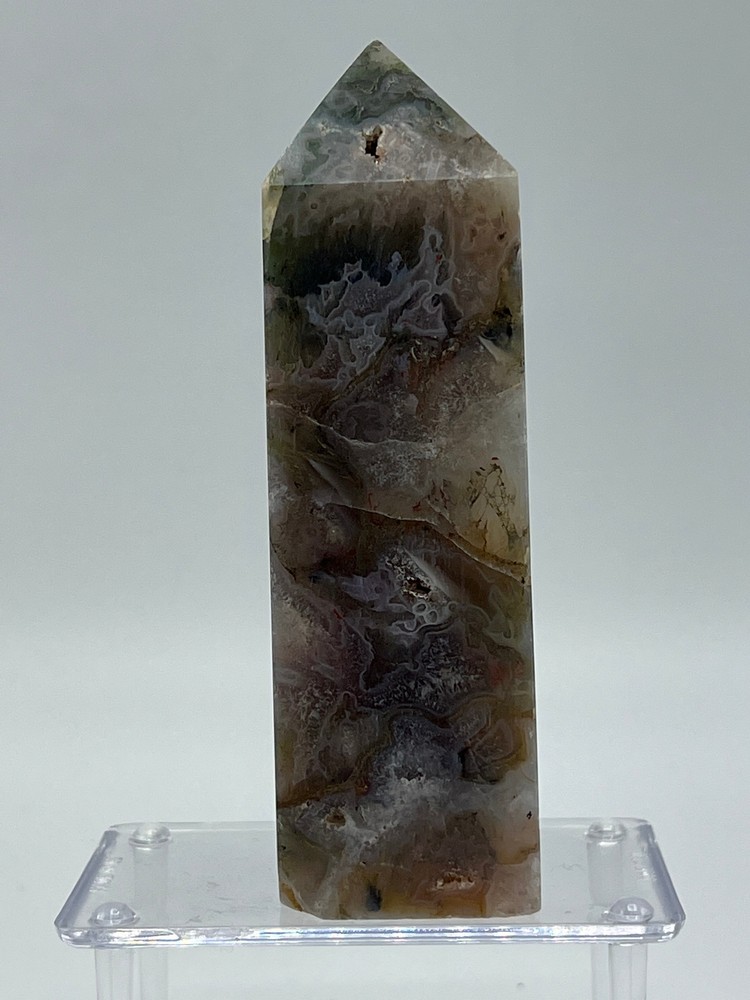 Moss Agate / Tree Agate Tower Q