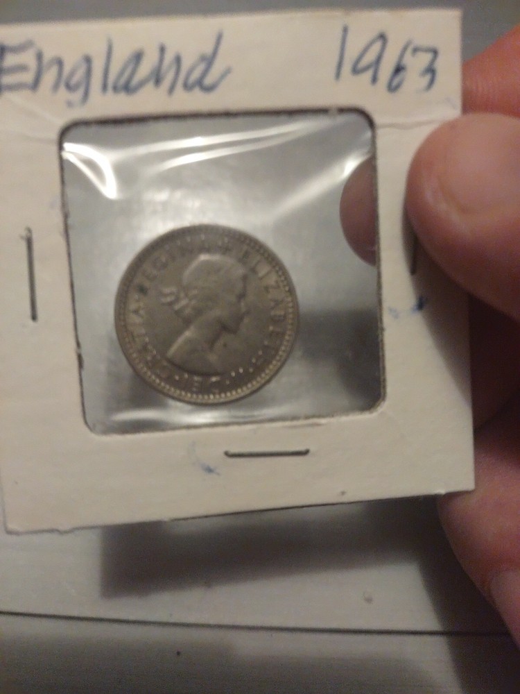 1963 Great Britain 6 Pence Regina