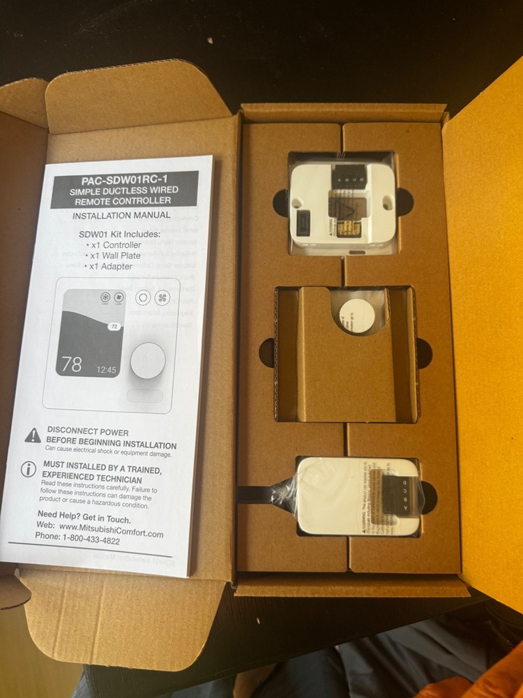 PAC-SDW01RC-1 SIMPLE DUCTLESS WIRED REMOTE CONTROLLER