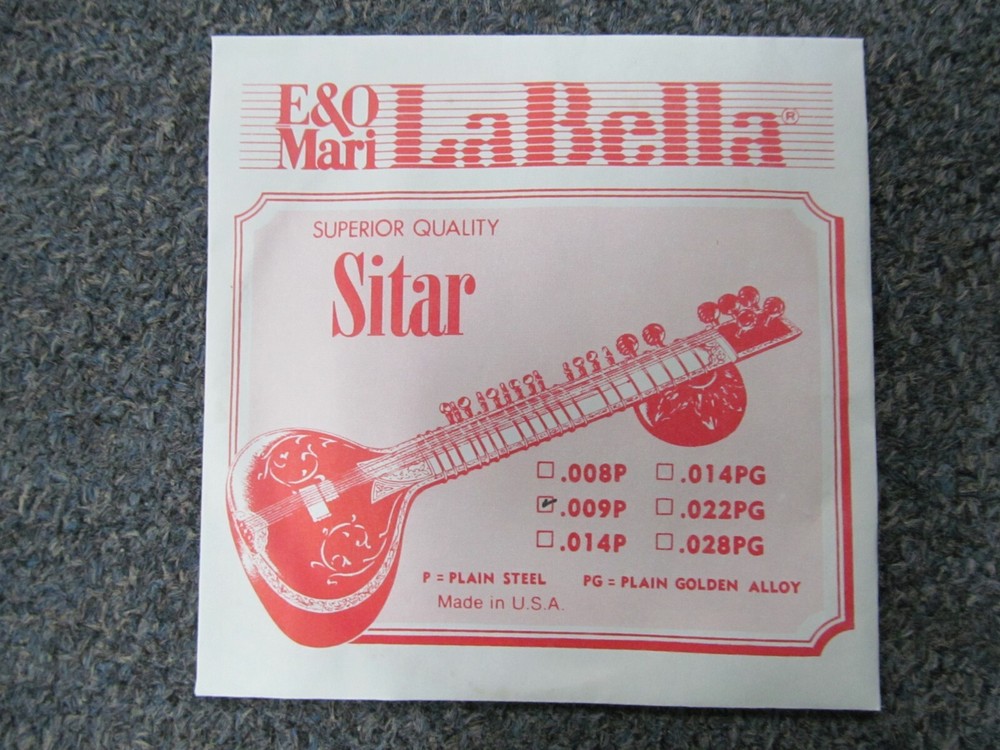 LaBella .009P Sitar String *FREE SHIPPING!!