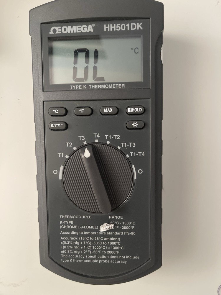 Omega HH501DK, Thermocouple Tester