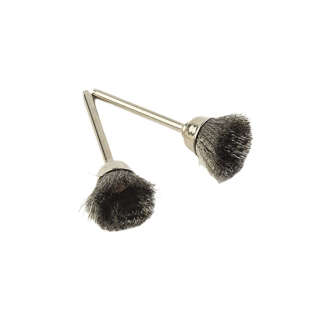 10 Pc/set for MINI Wire Brush Brushes Brass Cup Wheel For Grinder Or Drill Set