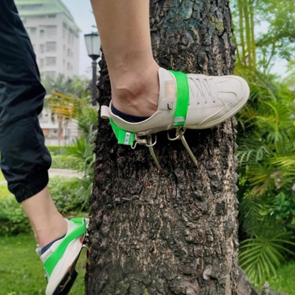 Tree Climbing Spikes For Tree Work Secure Fit Portable Gear Equipment