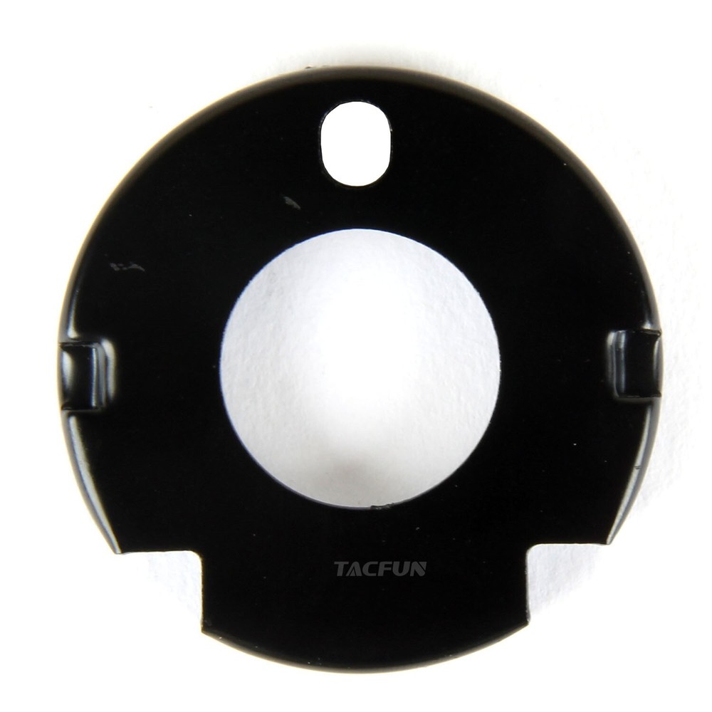 Steel .750" Diameter Round Notched End Cap