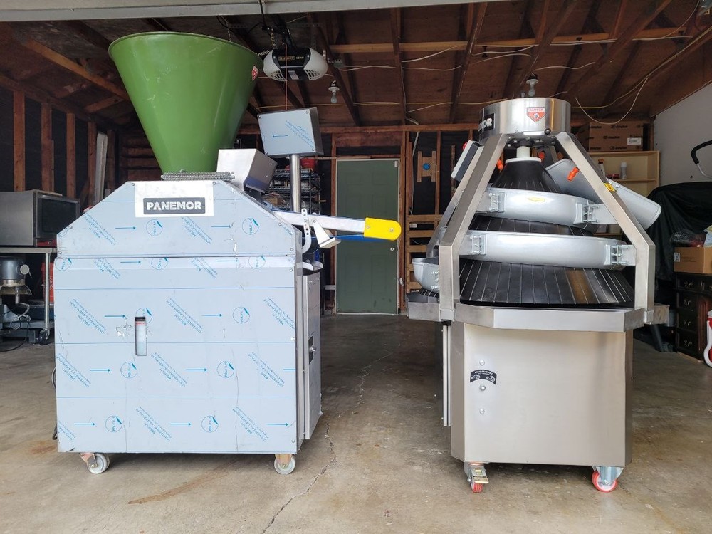 Volumetric Dough Divider & Conical Rounder Machines