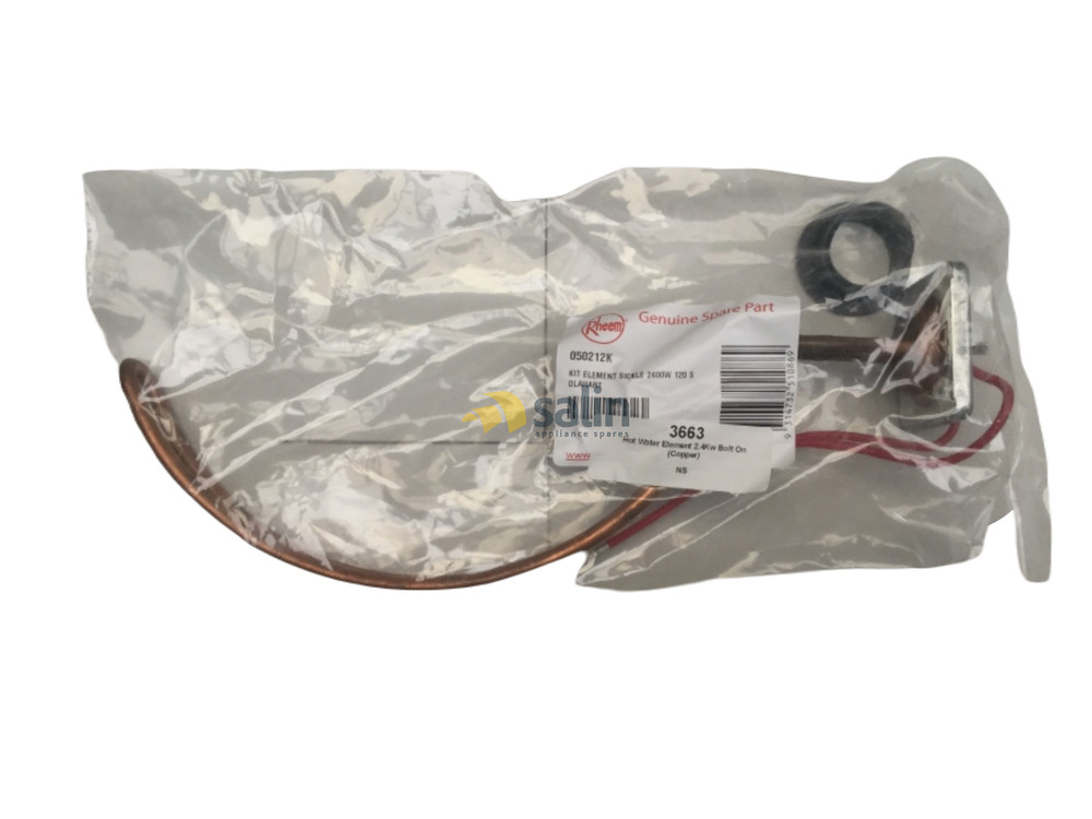 GENUINE 2.4KW RHEEM DUX SAXON RINNAI APRICUS HOT WATER TANK HEATER ELEMENT