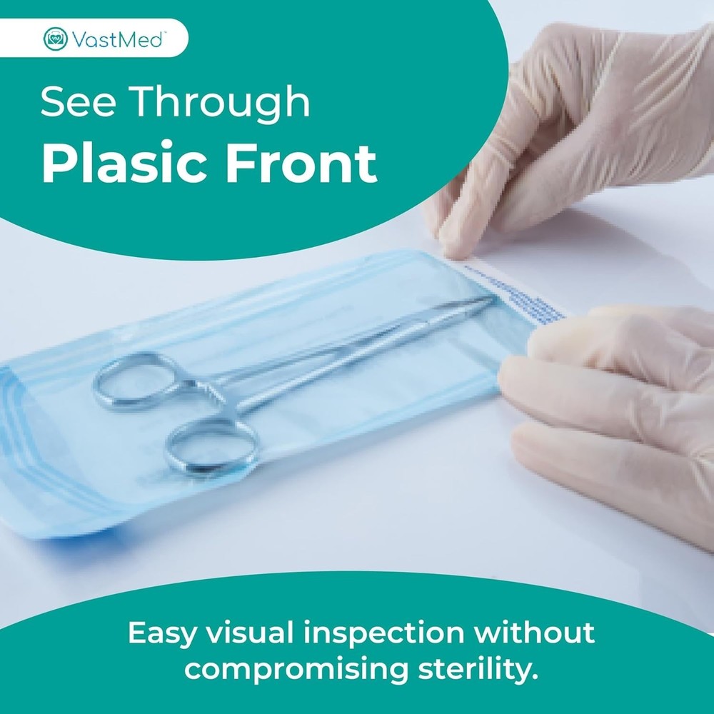 Self-Sealing Sterilization Pouches by Vastmed