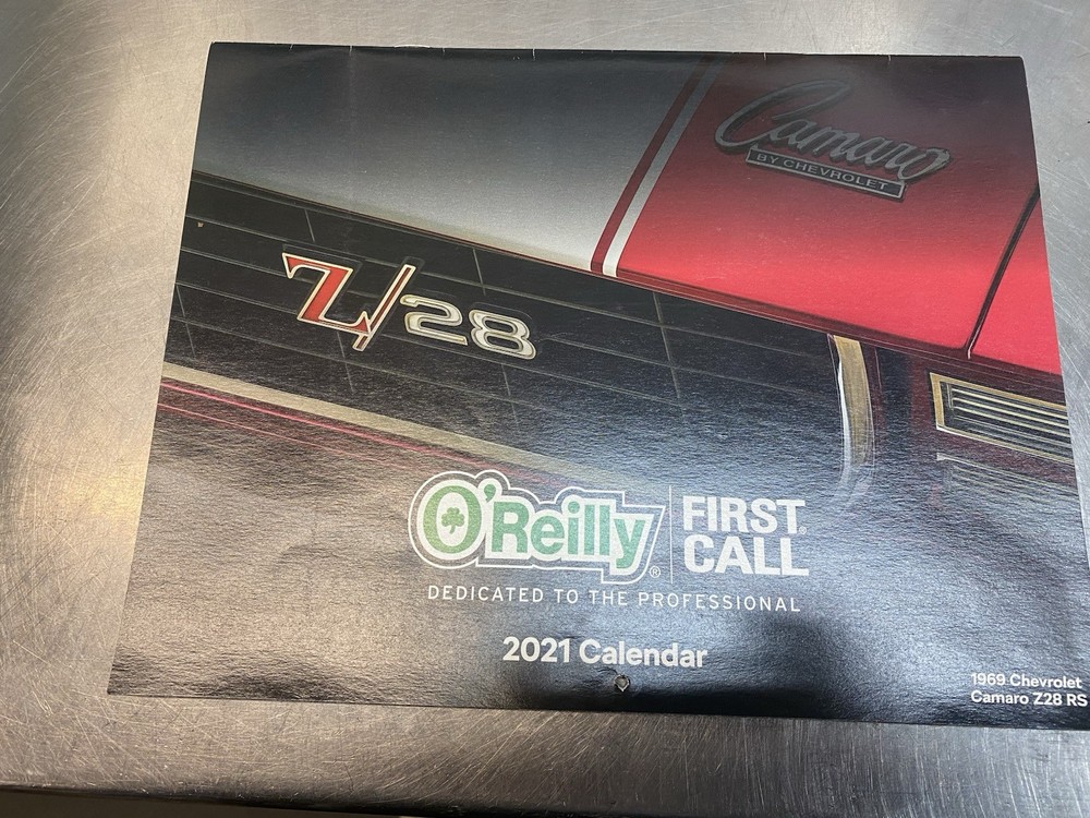 O’Reilly/First Call 2021 Calander