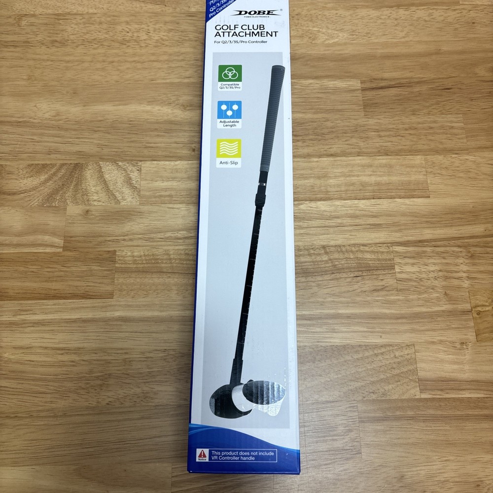 Dobe Golf Club Attachment Adjustable for Quest 2/3/3S/Pro Controller