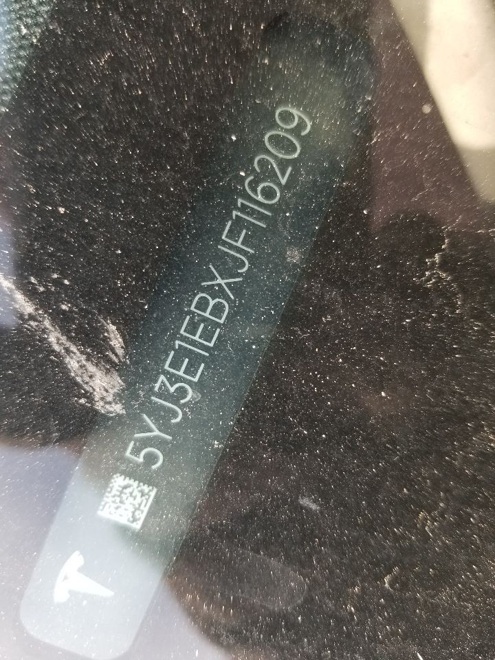 TESLA 3 2018 Rear View Mirror 5022430