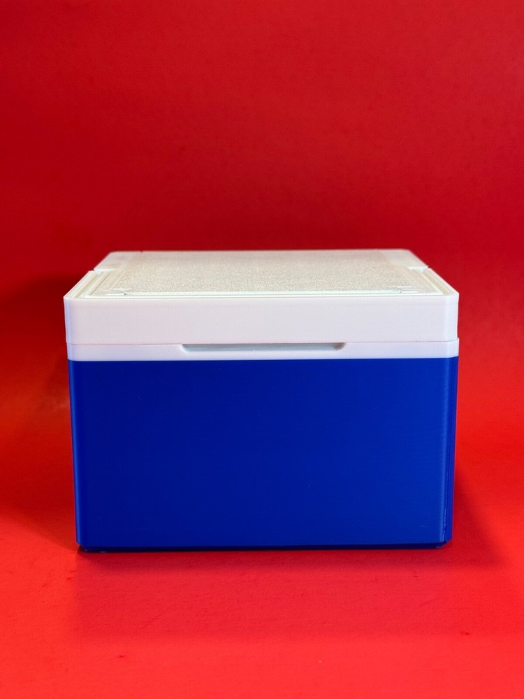 Blue Ice Cooler Deck Box For Magic The Gathering MTG EDH Commander Deck Box