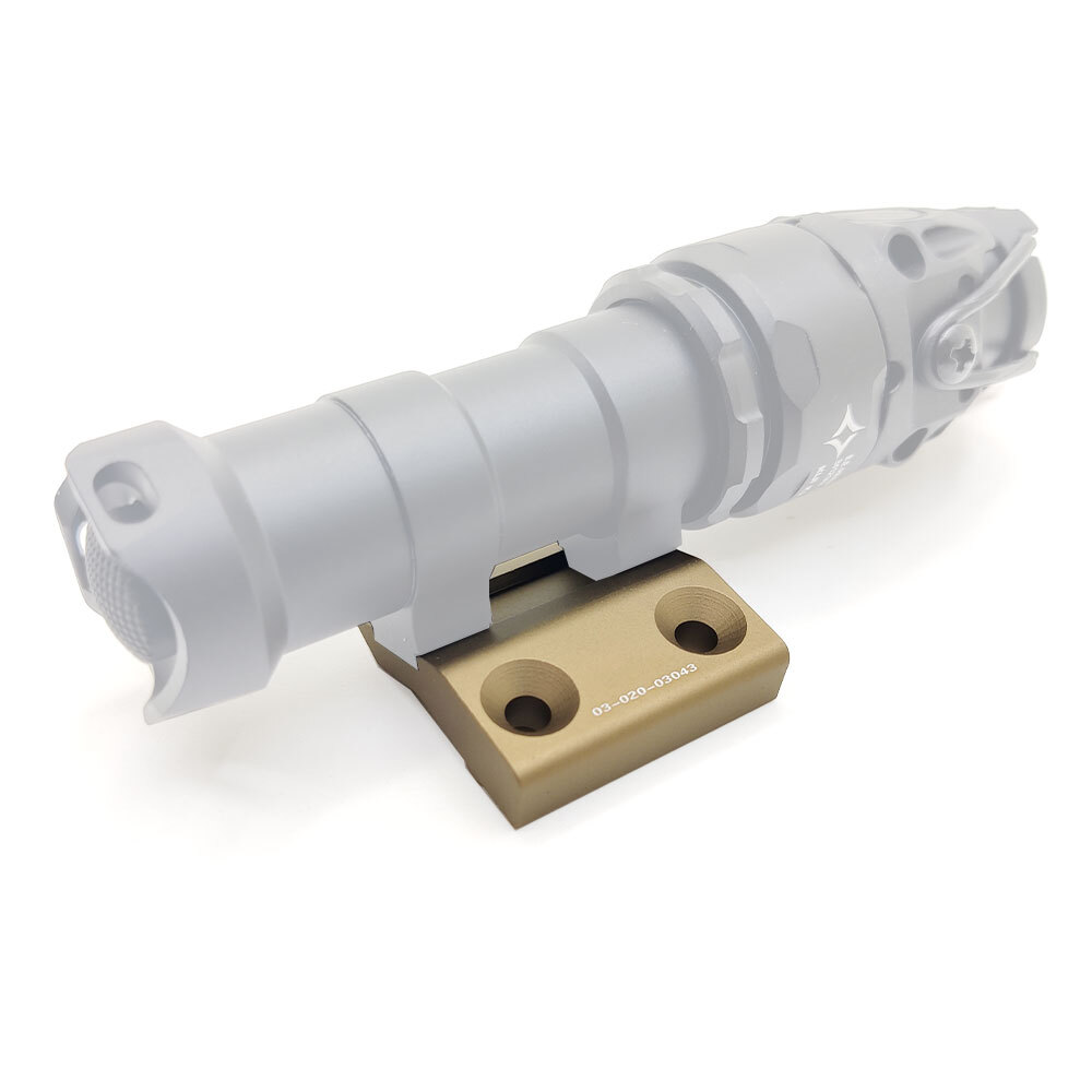 Tactical MLok Offset Mount For M300 M600 M952V IR Light Side Adapter Flashlight