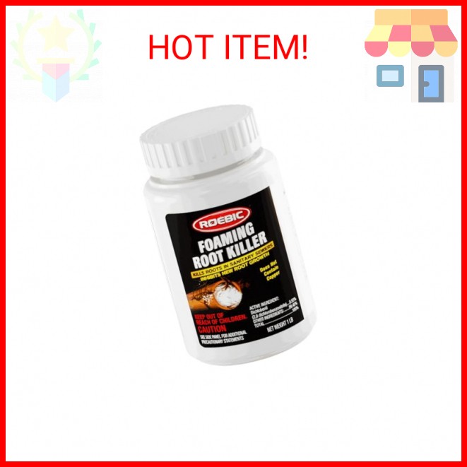 Roebic FRK Foaming Tree Root Killer, Chemical Septic System, Drain Field 1 lb