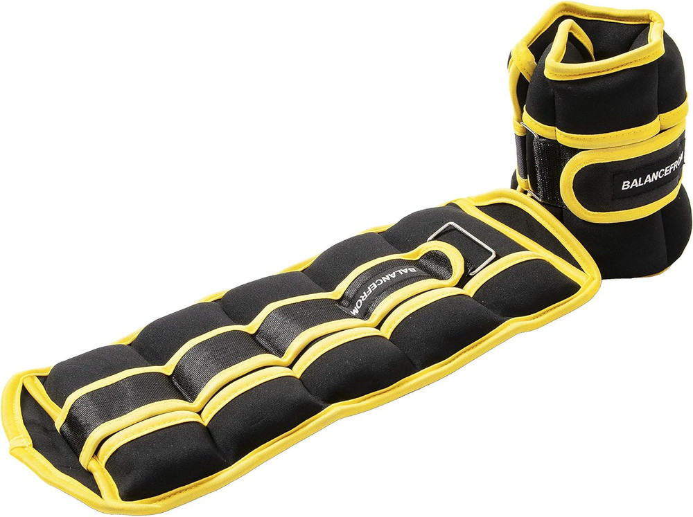 Fully Adjustable Ankle Wrist Arm Leg Weights, 1-20LBS, Multiple Options
